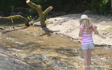 Rund ums Thema "Wasser" dreht sich die Führung "Wasserwelten - Quellen, Brunnen und Sole" mit Gästeführerin Carola Lutterbüse.